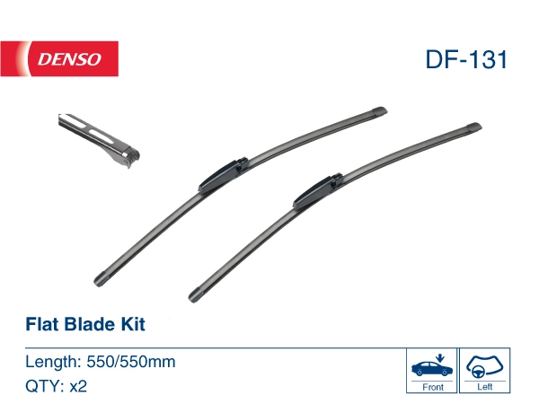 Щітка-двірник лобового скла, комплект з 2-х шт. Denso DF131 ціна, від 27.42 USD