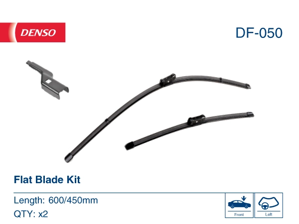 Щітка-двірник лобового скла, комплект з 2-х шт. Denso DF050 ціна, від 24.92 USD