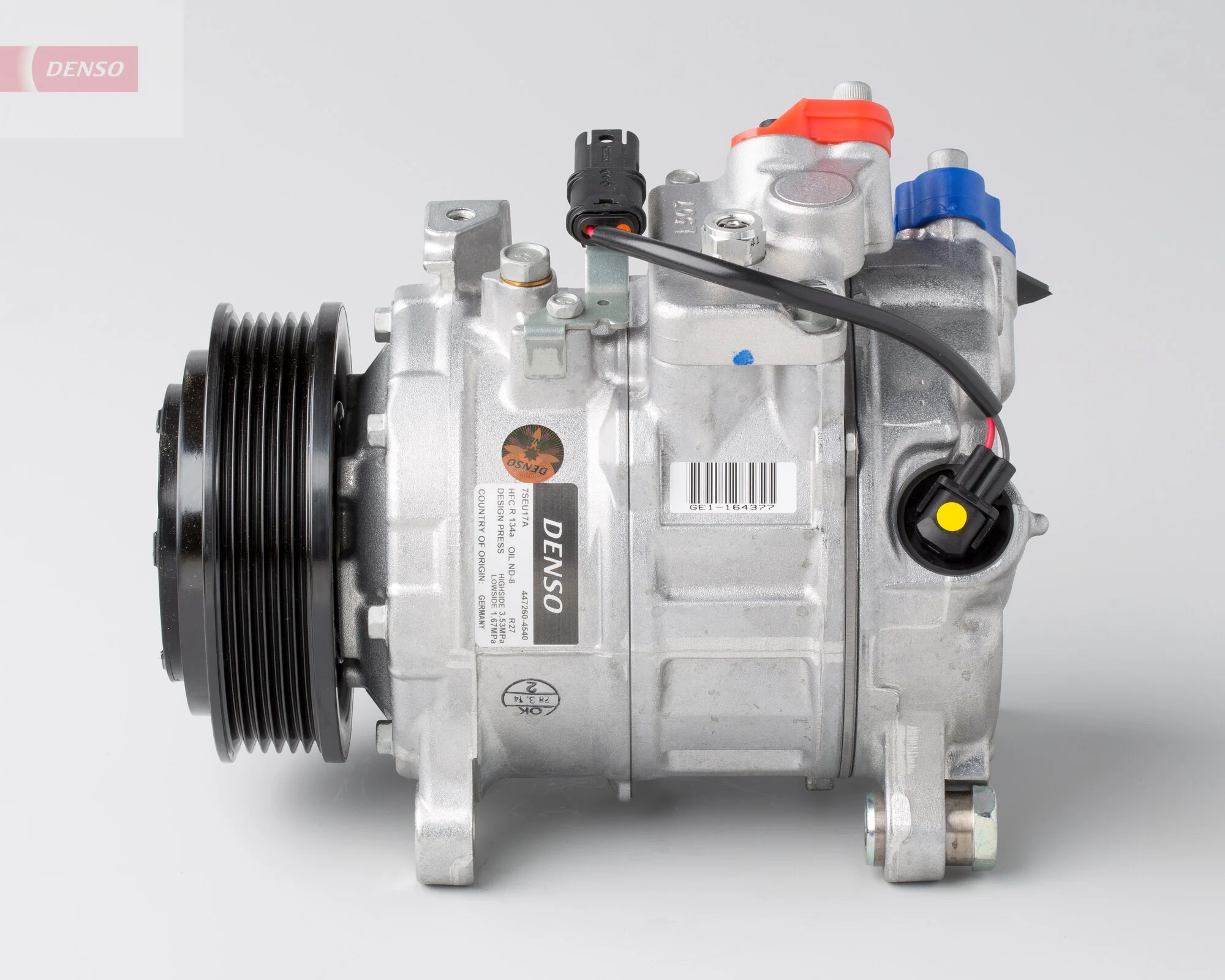 Компресор кондиціонера DCP05097 Denso