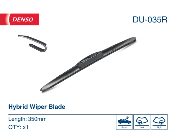 DU035R Denso Щітка склоочисника задня