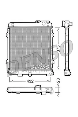 Радіатор основний BMW 17112225592 ціна, від 683.08 USD