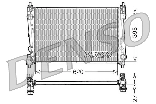 Купити 51840477 Fiat/Alfa/Lancia Радіатор двигуна