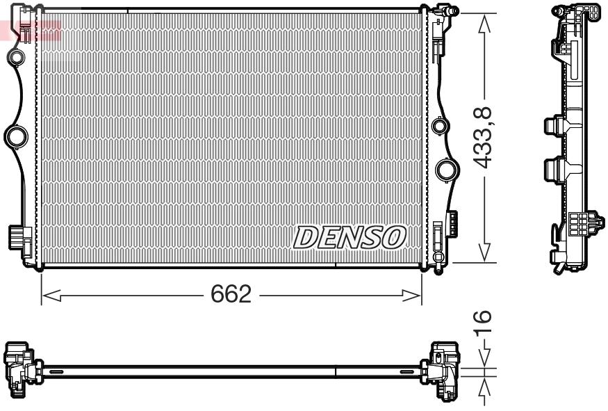 Радіатор основний Mercedes A247500020368 ціна, від 177.77 USD
