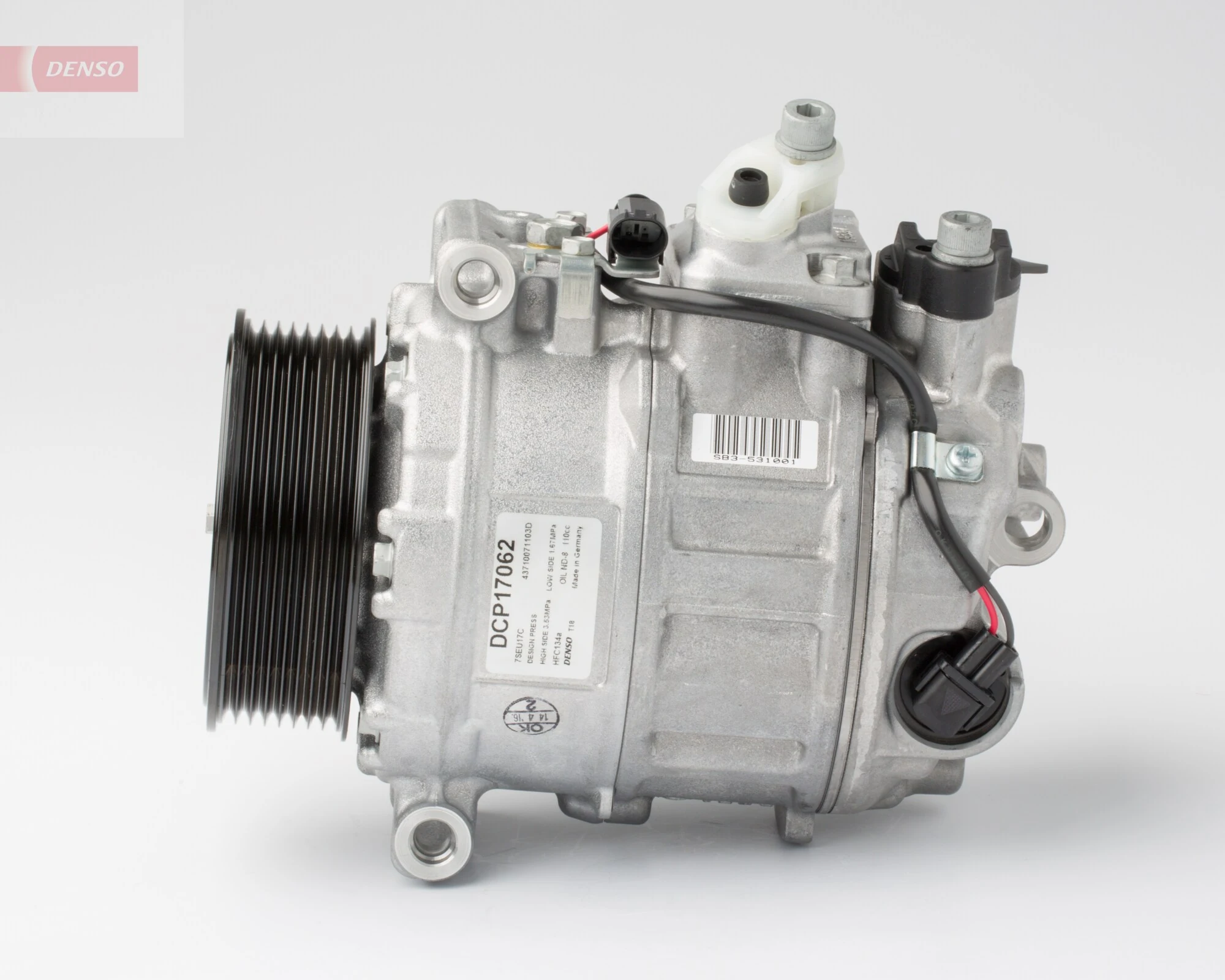 Компресор системи кондиціювання Denso DCP17062 ціна, від 341.72 USD
