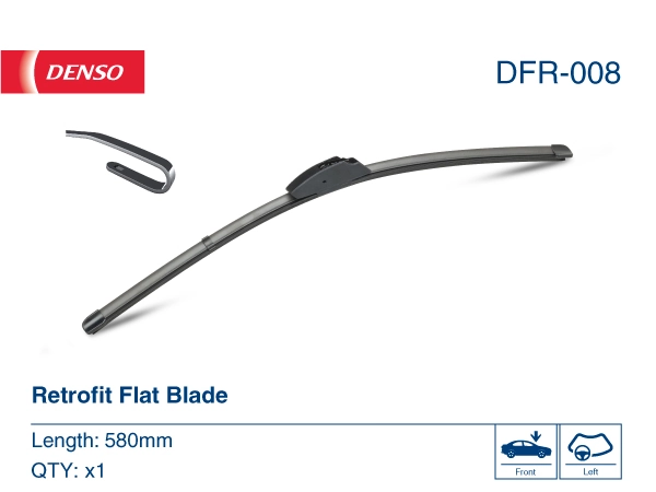 DFR008 Denso Щітка двірника ліва