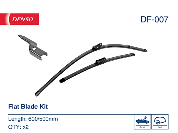 Щітка-двірник лобового скла, комплект з 2-х шт. Denso DF007 ціна, від 28.90 USD