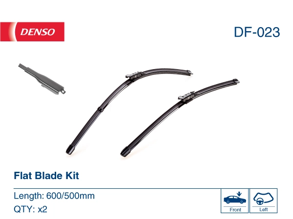Щітка-двірник лобового скла, комплект з 2-х шт. Denso DF023 ціна, від 23.99 USD