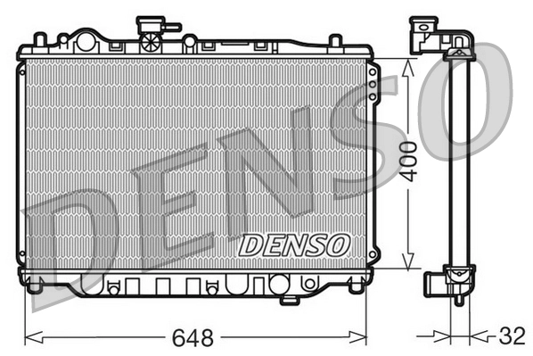 Радіатор основний Mazda F2H115200 ціна, від 78.40 USD