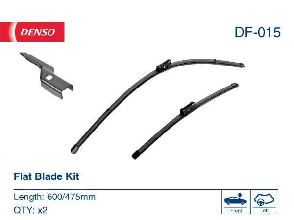 Щітка-двірник лобового скла, комплект з 2-х шт. Denso DF015 ціна, від 23.91 USD