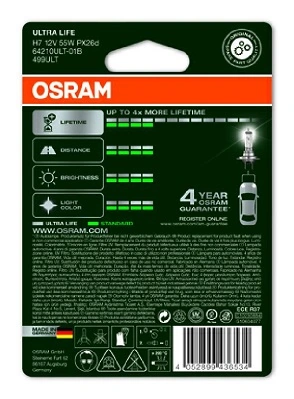 64210ULT01B Osram Лампочка галогенна