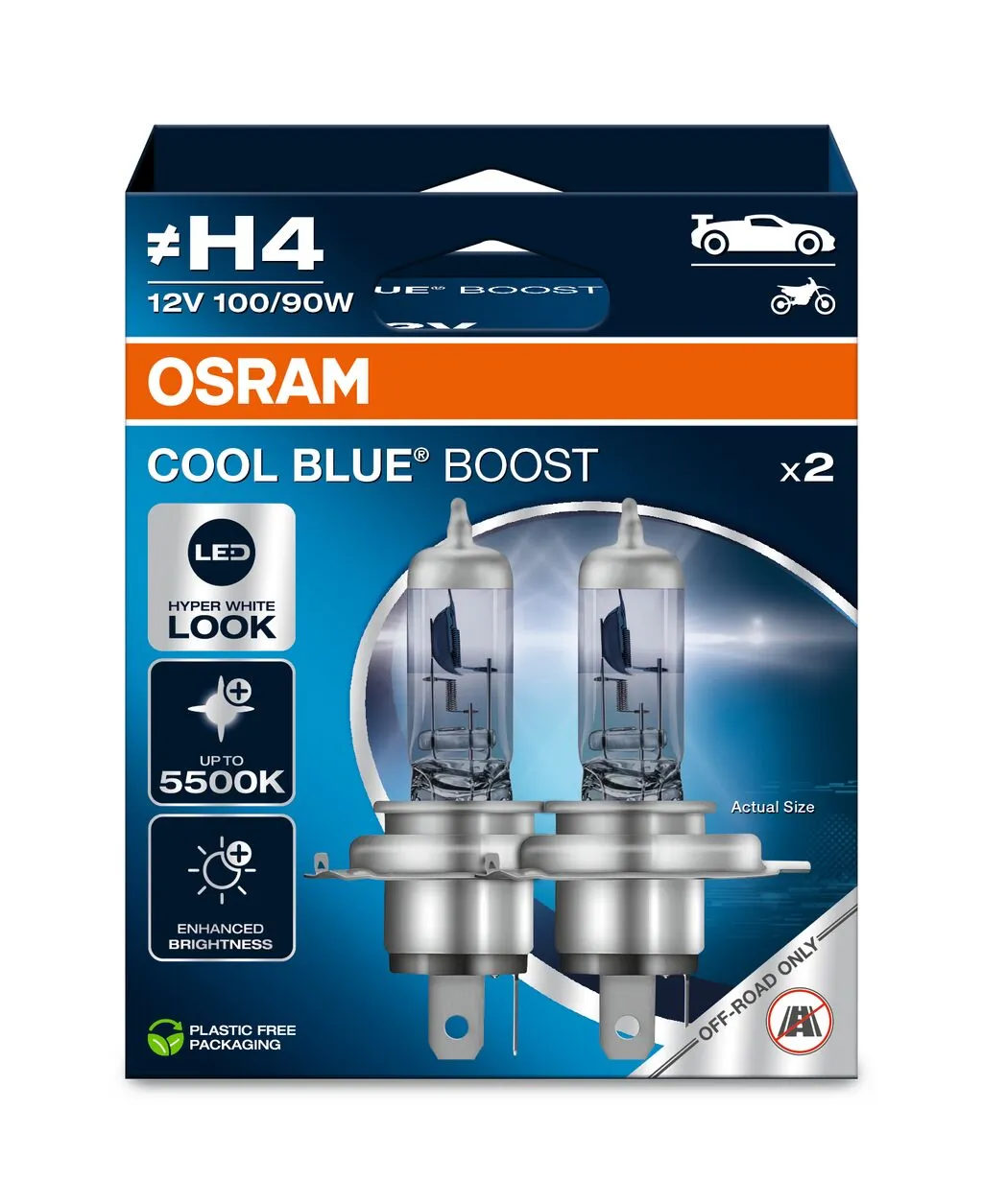 62193CBB2HB Osram Лампочка галогенна