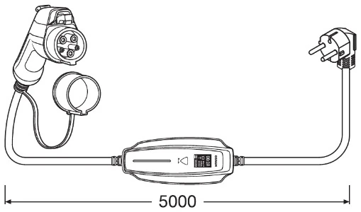 OPC10A05 Osram Кабель для заряджання електромобіля