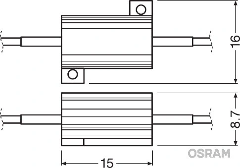 LEDCBCTRL101 Osram Дріт фари