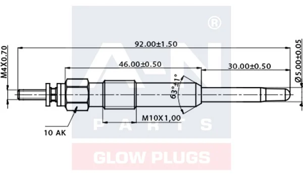 Купити Свічка накалу Renault Clio SYMBOL LB0, LB1, LB2