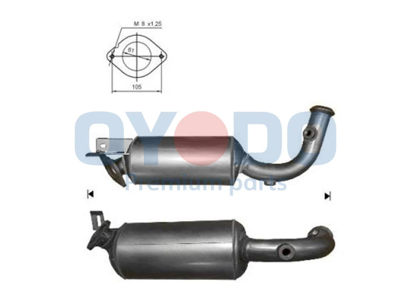 Фільтр DPF Renault (RVI) 2010000Q0F