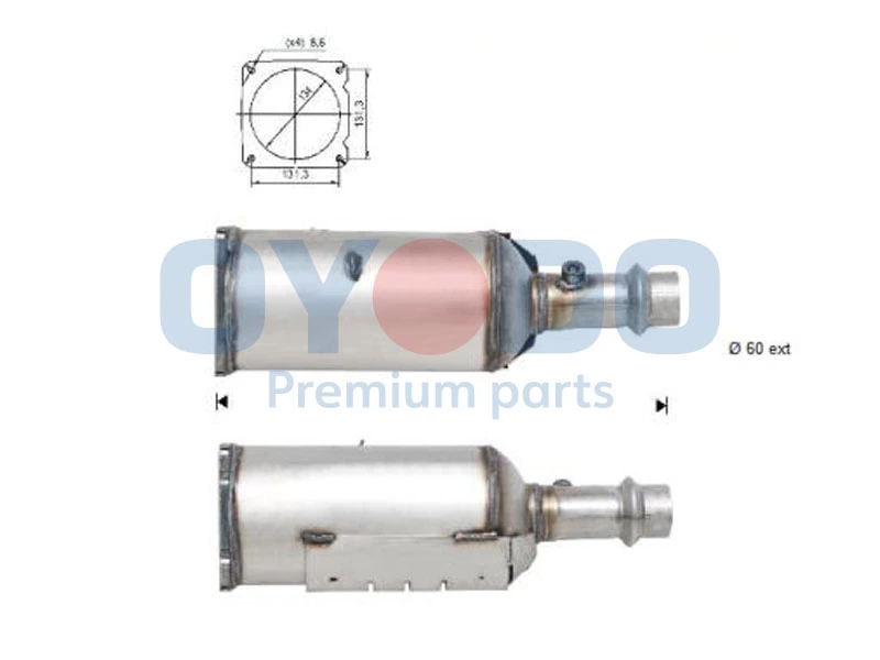 Фільтр DPF Renault DUSTER I