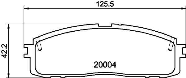 Задні гальмівні колодки Kashiyama C22006 ціна, від 14.81 USD