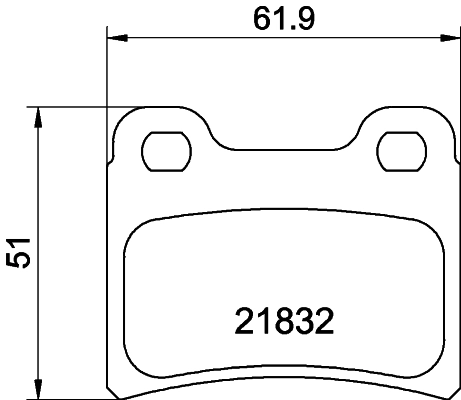 Колодки гальмівні задні, дискові на Ford Escort VII GAL, AAL, ABL