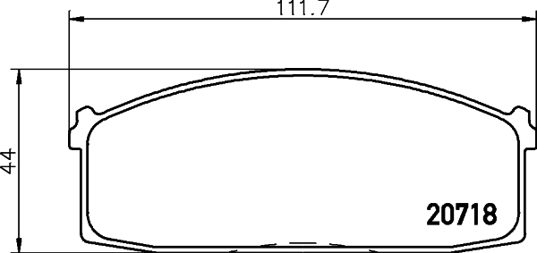Гальмівні колодки Q-top QF0305E ціна, від 15.58 USD