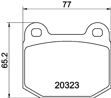 Купити 0986563232 Bosch Колодки гальмівні передні, дискові