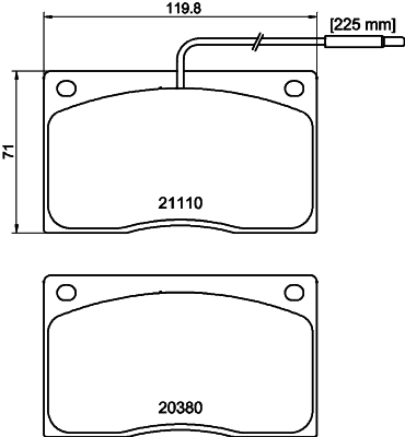Купити 8660004717 Renault (RVI) Колодки гальмівні передні, дискові