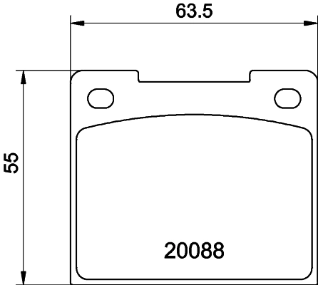 Купити 1540857 Ford Задні колодки