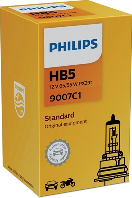 9007C1 Philips Лампочка галогенна