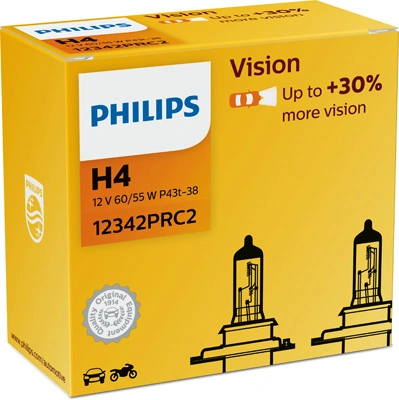 Лампочка галогенна Philips 12342PRC2 ціна, від 3.31 USD