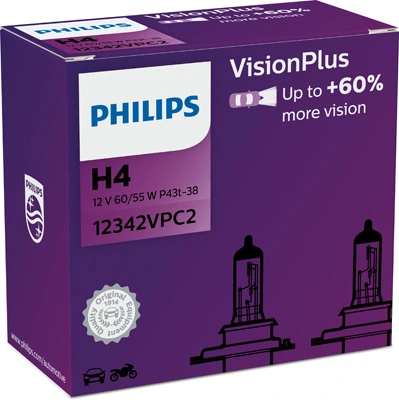 Лампочка галогенна Philips 12342VPC2 ціна, від 3.38 USD