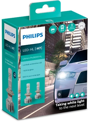 11972U50CWX2 Philips Лампочки фар, комплект на авто