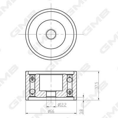 Купити GT90050 GMB Ролик паразитний ГРМ