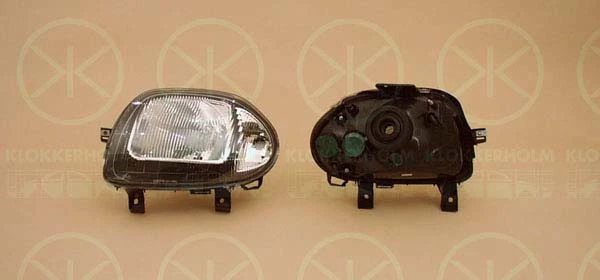 Права блок фара Renault Clio II хетчбек (BB, CB) (1998 - 2010) ціна, від 37.60 USD