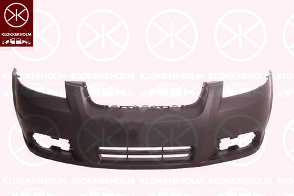 Бампер передній в зборі на Chevrolet Aveo II T250, T255