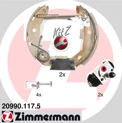 Колодки гальмові задні, барабанні Subaru 725178520 ціна, від 88.40 USD