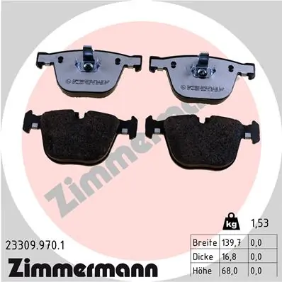 Гальмівні колодки Mazda DHY83328Z9C ціна, від 21.20 USD
