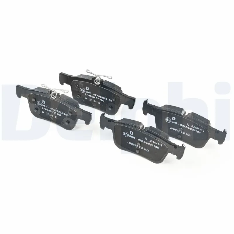 Задні гальмівні колодки Delphi LP3590 ціна, від 35.38 USD