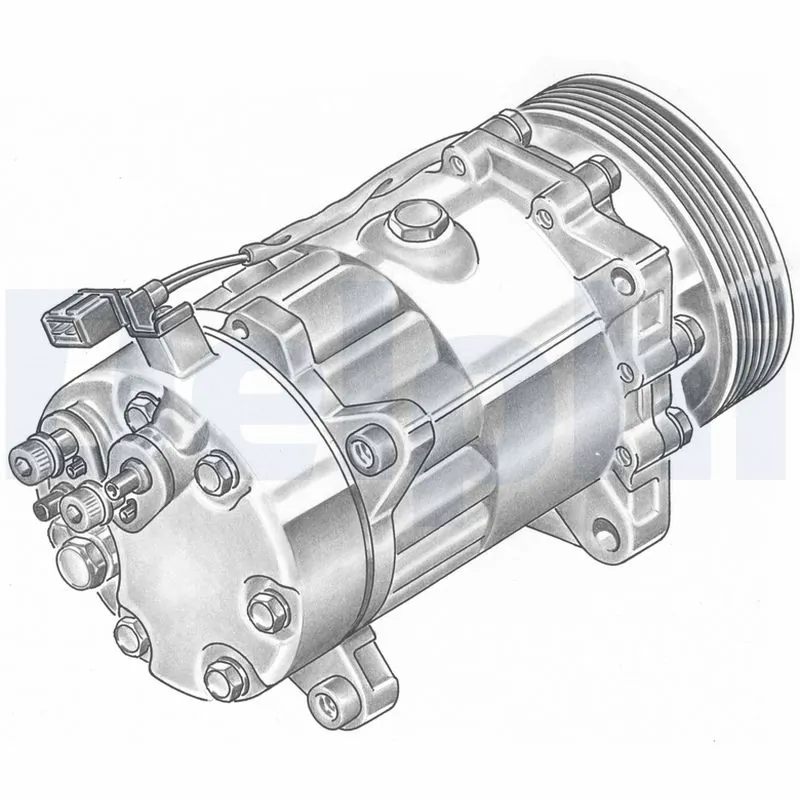 Компресор системи кондиціювання Polcar 1323KS2S ціна, від 163.95 USD