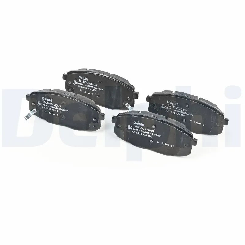 Гальмівні колодки Delphi LP1819 ціна, від 23.32 USD