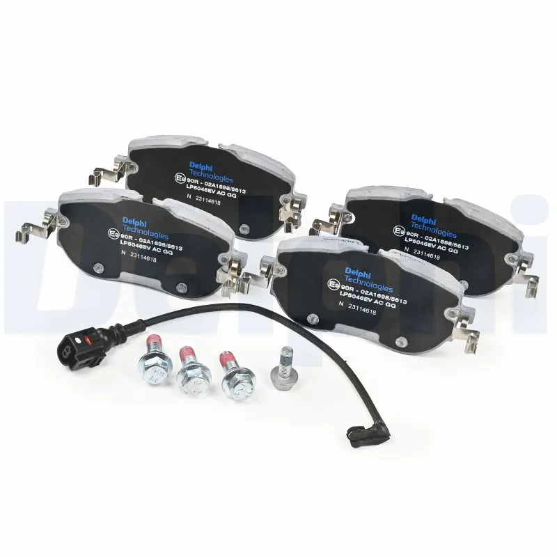 Гальмівні колодки Delphi LP5046EV ціна, від 75.44 USD