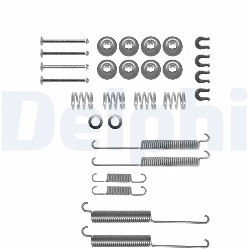 MB008450 Mitsubishi Монтажний комплект задніх барабанних колодок
