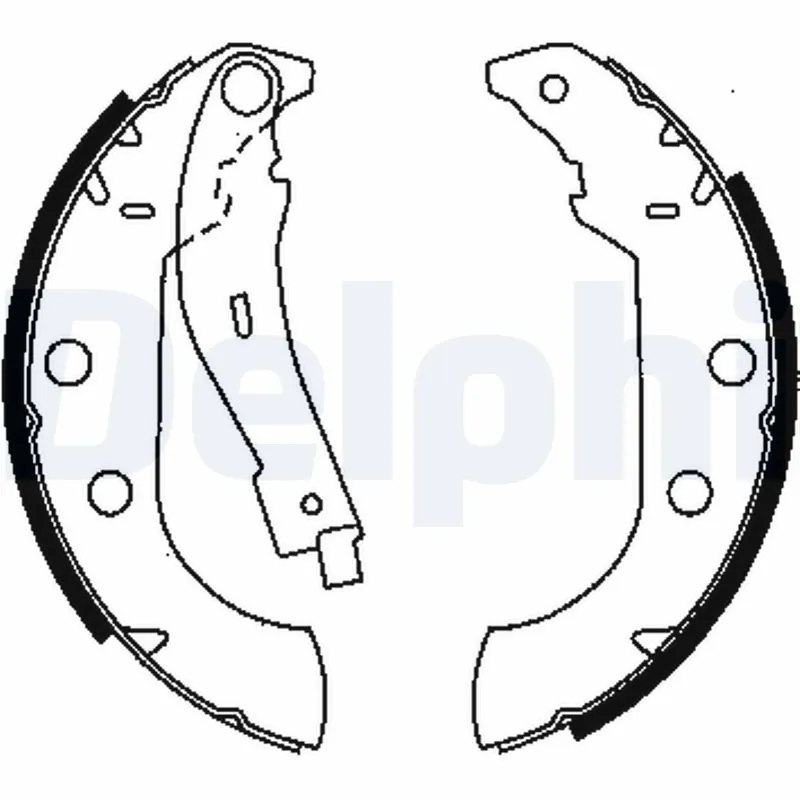 Купити 424255 Peugeot/Citroen Колодки гальмові задні, барабанні