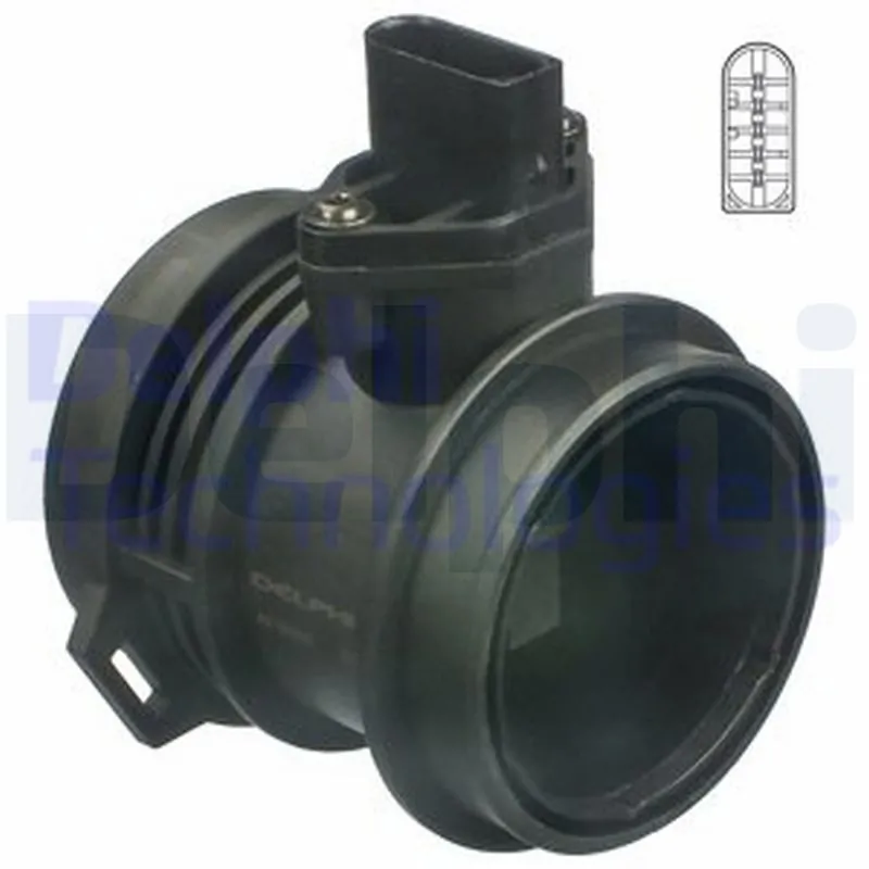 Датчик масової витрати повітря Delphi AF1030512B1 ціна, від 49.07 USD