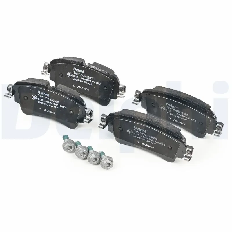 Задні гальмівні колодки Delphi LP3240 ціна, від 38.20 USD