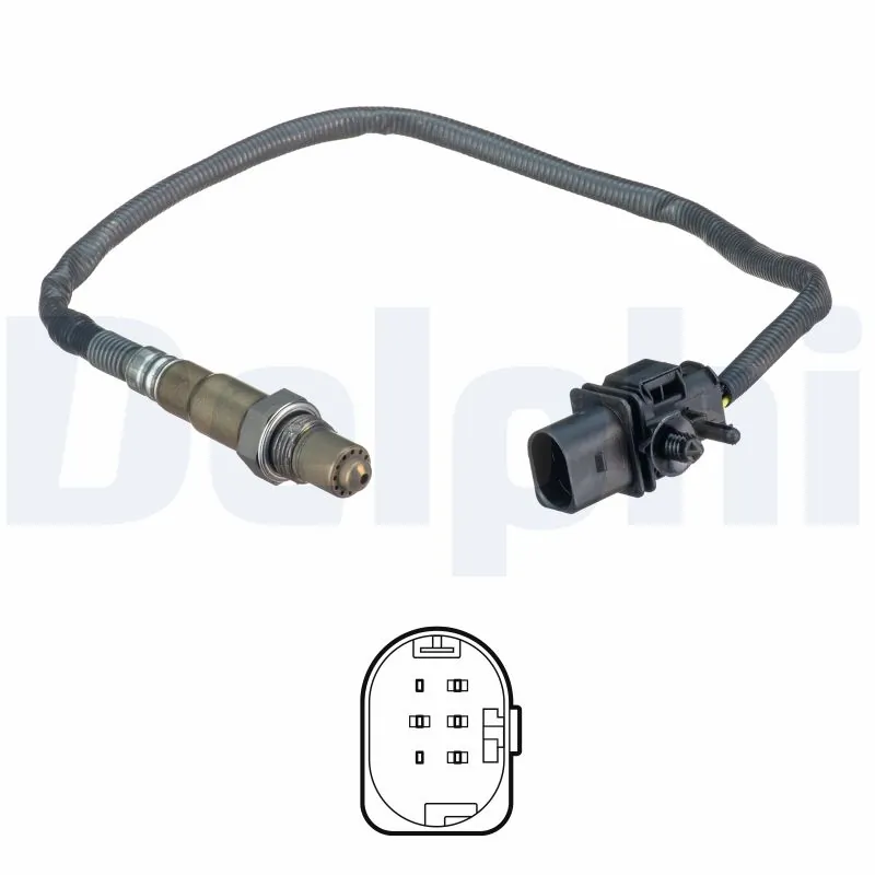 Лямбдазонд, датчик кисню до каталізатора Bosch 258017111 ціна, від 87.90 USD