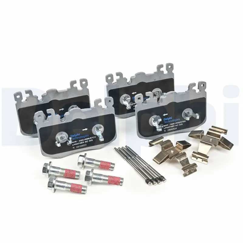 Гальмівні колодки Delphi LP5074EV ціна, від 129.73 USD