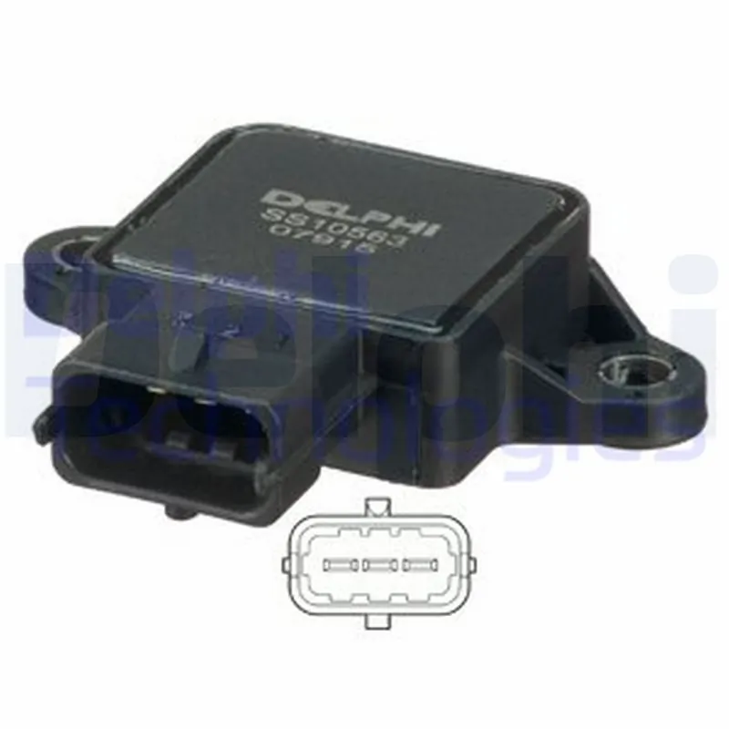 SS1056312B1 Delphi Датчик положення дросельної заслінки (потенціометр)