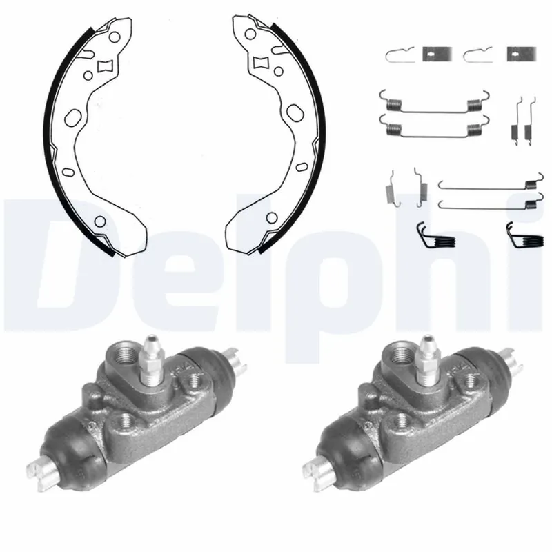 Колодки гальмові задні, барабанні MQ907155 Mazda