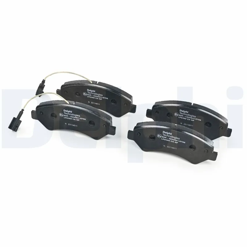 Гальмівні колодки Delphi LP2492 ціна, від 45.41 USD