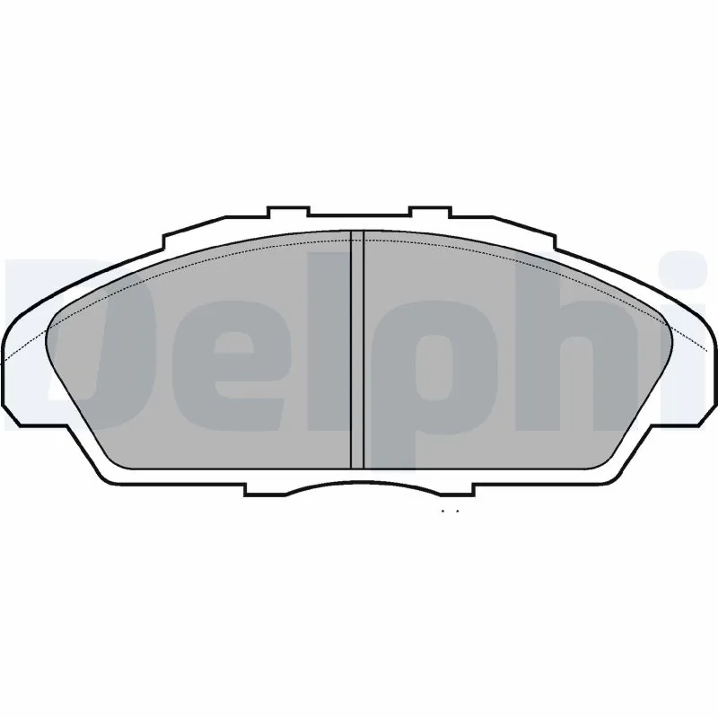 MP308J Mintye Передні гальмівні колодки