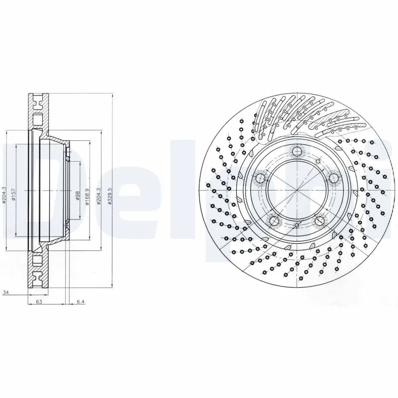 Купити 9P1615302A VAG Ротор гальмівний